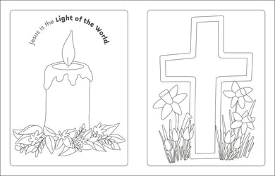 Color My Bible Stories: Easter US - Paperback / softback