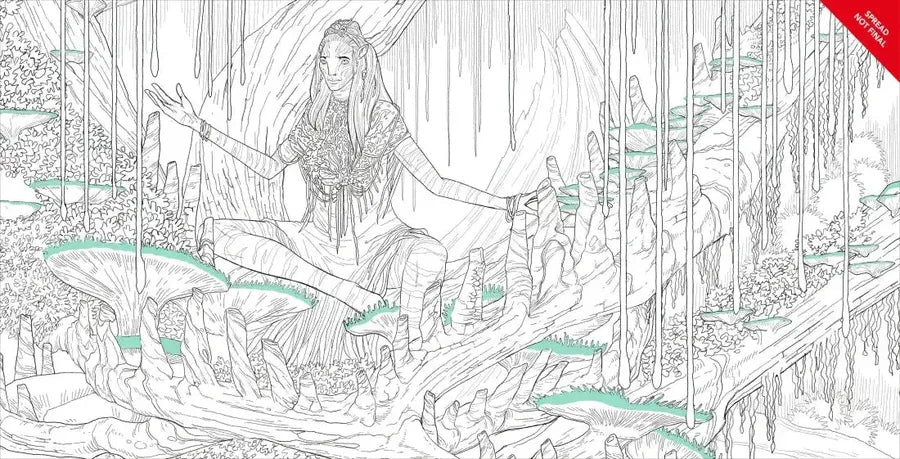 Avatar Bioluminescent Coloring Book US - Paperback / softback