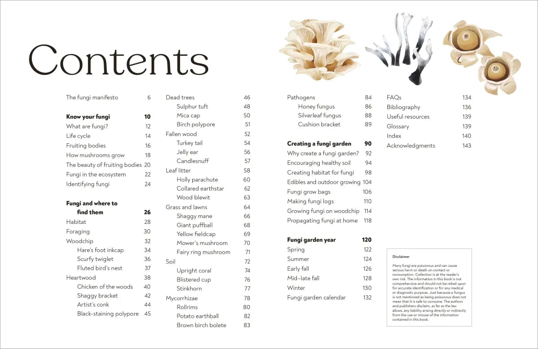 Fungi for Gardeners US - Hardback