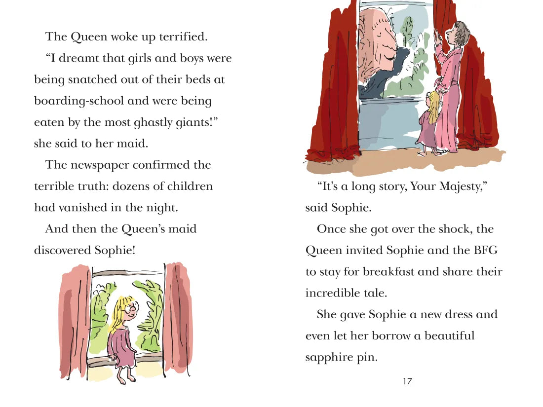 The BFG: The Gloriumptious Giant Capture US - Paperback / softback