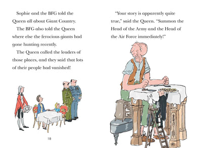 The BFG: The Gloriumptious Giant Capture US - Paperback / softback