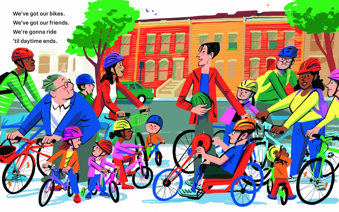 On Our Bikes US - Hardback