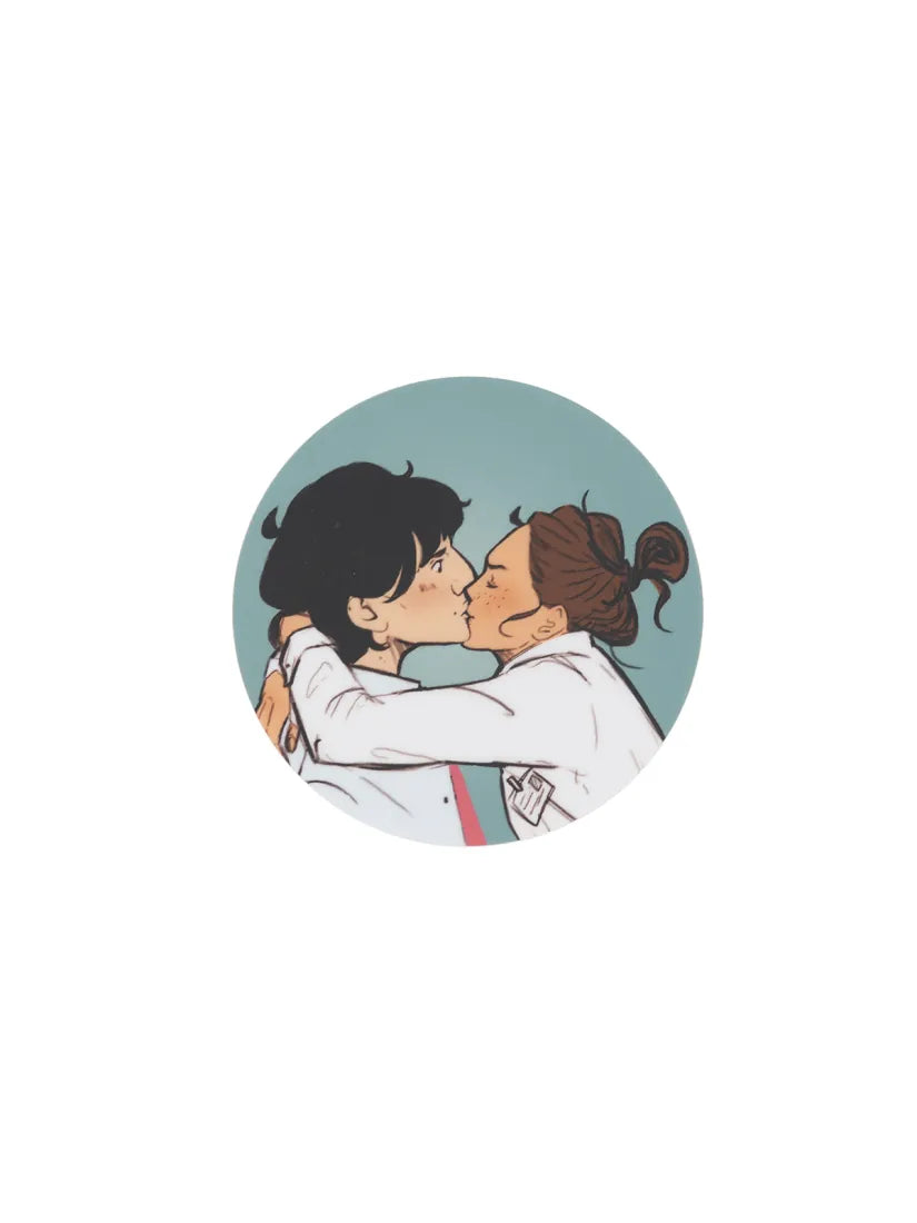 Ali Hazelwood: The Love Hypothesis Stickers - Sticker Set of 4 US - Novelty book