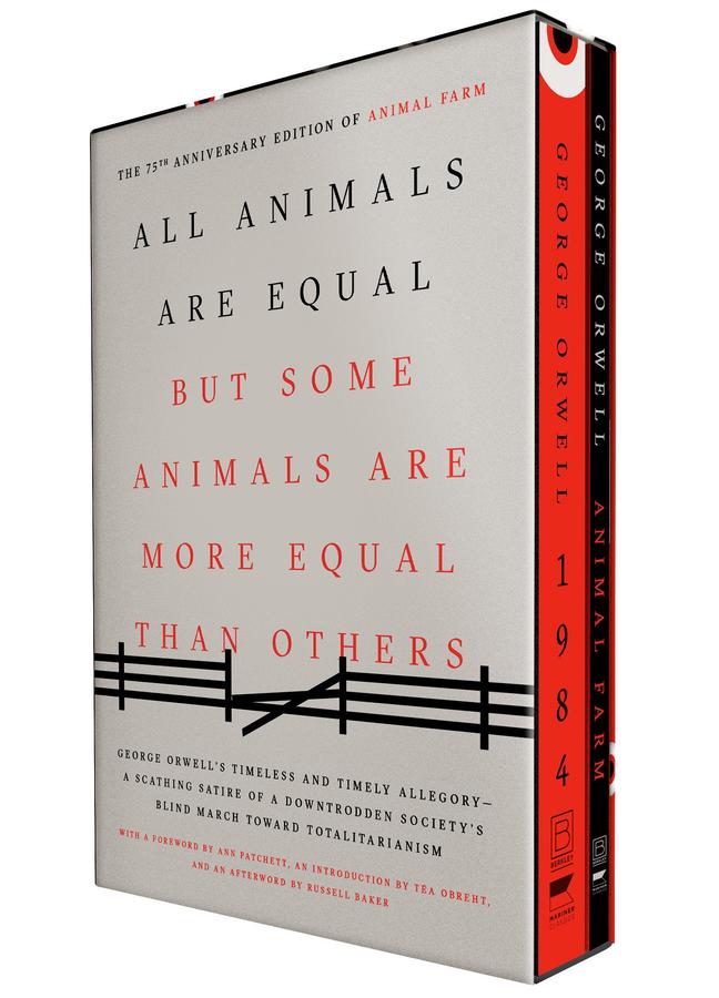 George Orwell 2-Book Boxed Set-Fiction: general and literary-買書書 BuyBookBook
