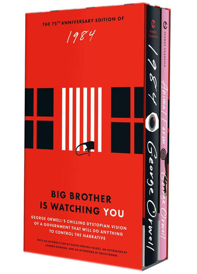 George Orwell 2-Book Boxed Set-Fiction: general and literary-買書書 BuyBookBook