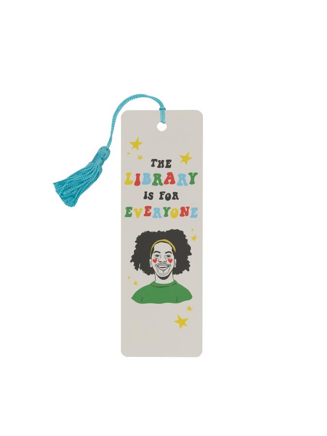 Mychal Threets: The Library is for Everyone Bookmark-Lifestyle and Leisure-買書書 BuyBookBook