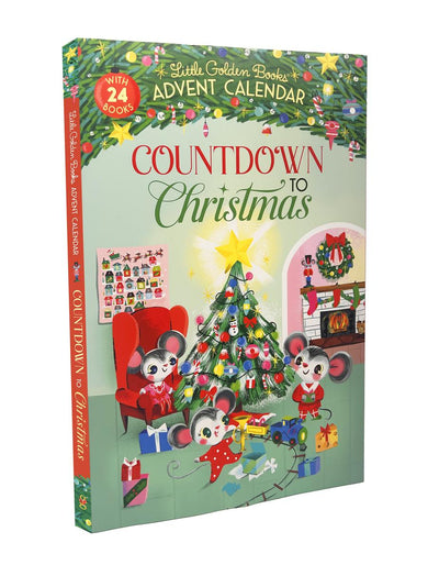 Little Golden Books Advent Calendar: Countdown to Christmas-Children’s / Teenage fiction: General and modern fiction-買書書 BuyBookBook