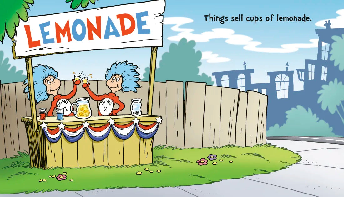 Dr. Seuss's Red, White, and Blue Things US - Board book