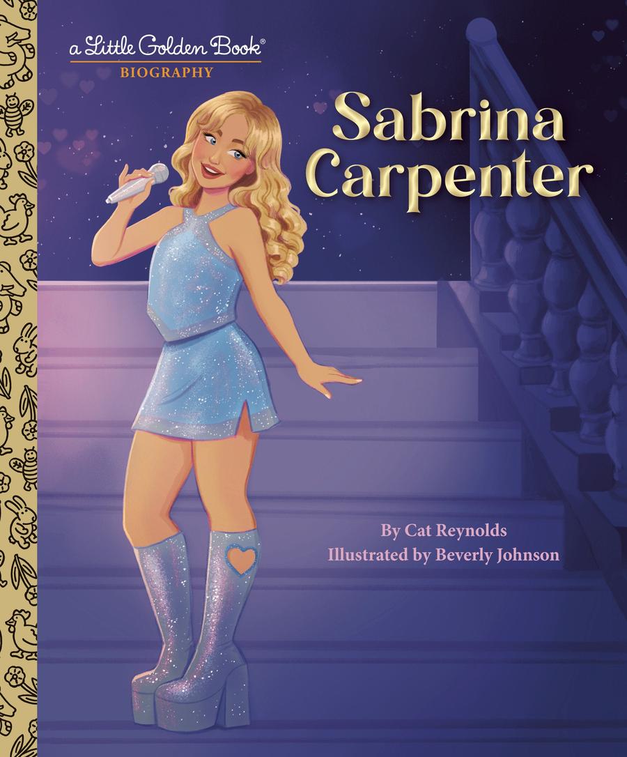 Sabrina Carpenter: A Little Golden Book Biography-Children’s / Teenage general interest: Biography and autobiography-買書書 BuyBookBook