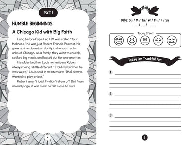 My First Pope and Prayer Journal: A Faith Guide Inspired by Pope Leo XIV US - Paperback / softback