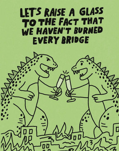 Humor Us Greeting Cards: Friendship - Let's Raise a Glass (Pack of 6)-Lifestyle and Leisure-買書書 BuyBookBook