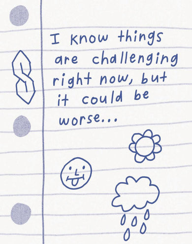 Humor Us Greeting Cards: Encouragement - I Know Things Are Challenging Right Now(Pack of 6)-Lifestyle and Leisure-買書書 BuyBookBook