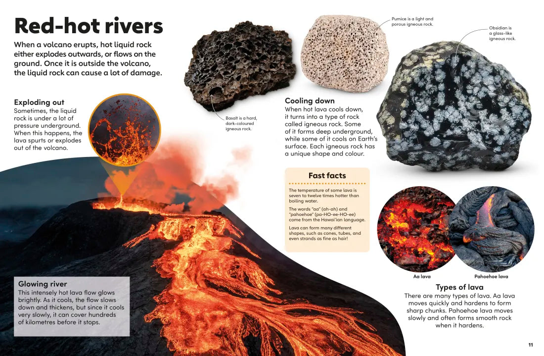 Eyewonder Volcano US - Hardback