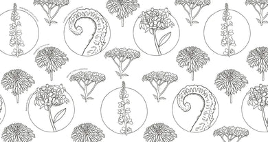 Wonderful Wildflowers Coloring Book US - Paperback / softback