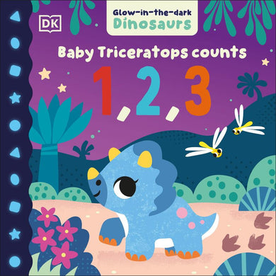Baby Triceratops Counts 1, 2, 3