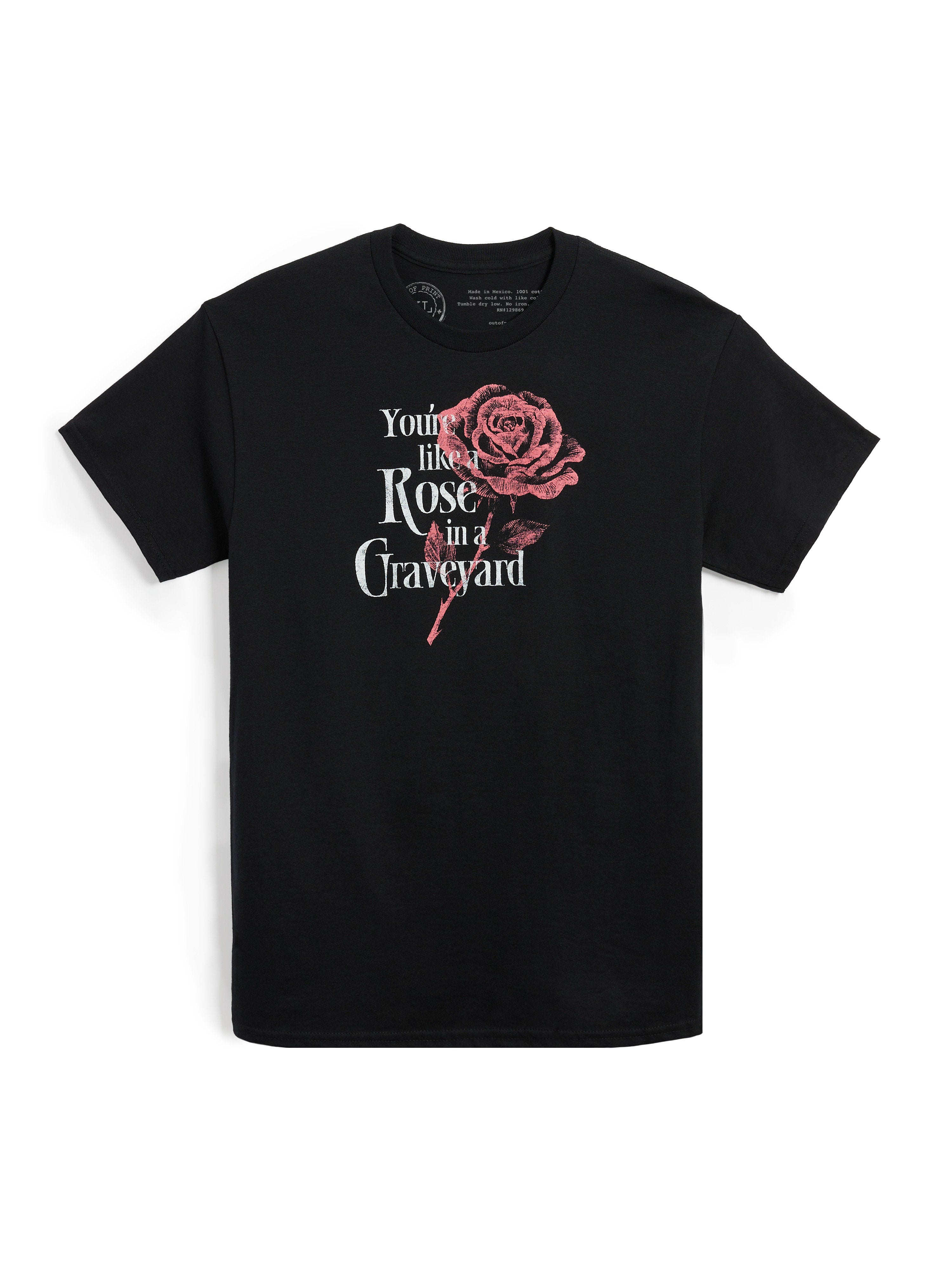 Alchemised: Rose in a Graveyard Unisex T-Shirt XX-Large