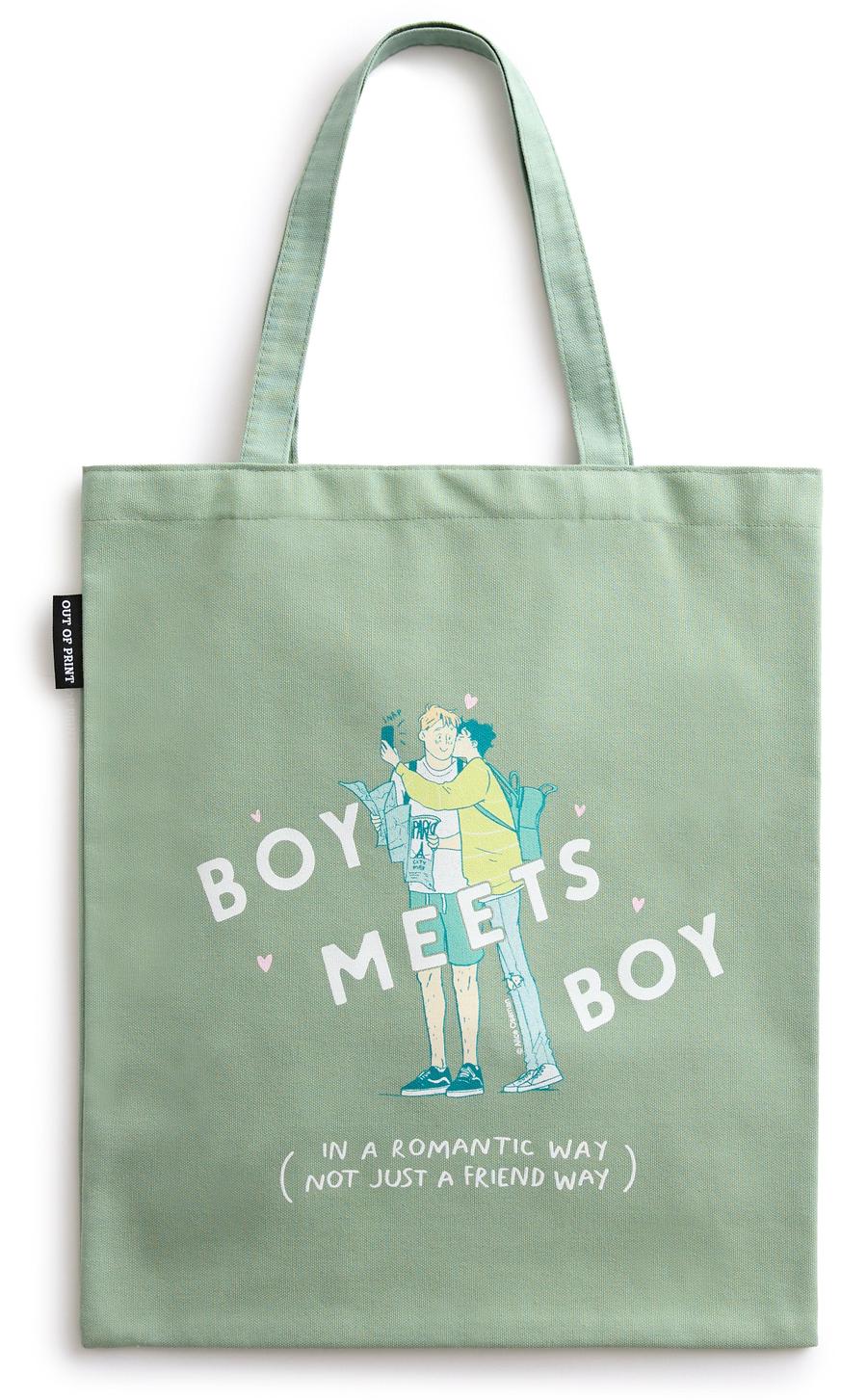Heartstopper: Boy Meets Boy Tote Bag-Lifestyle and Leisure-買書書 BuyBookBook