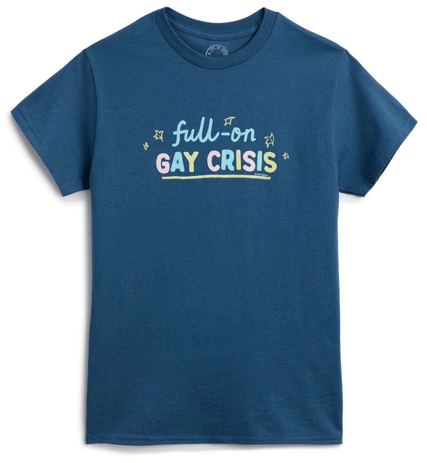 Heartstopper: Full-on Gay Crisis Unisex T-Shirt X-Large