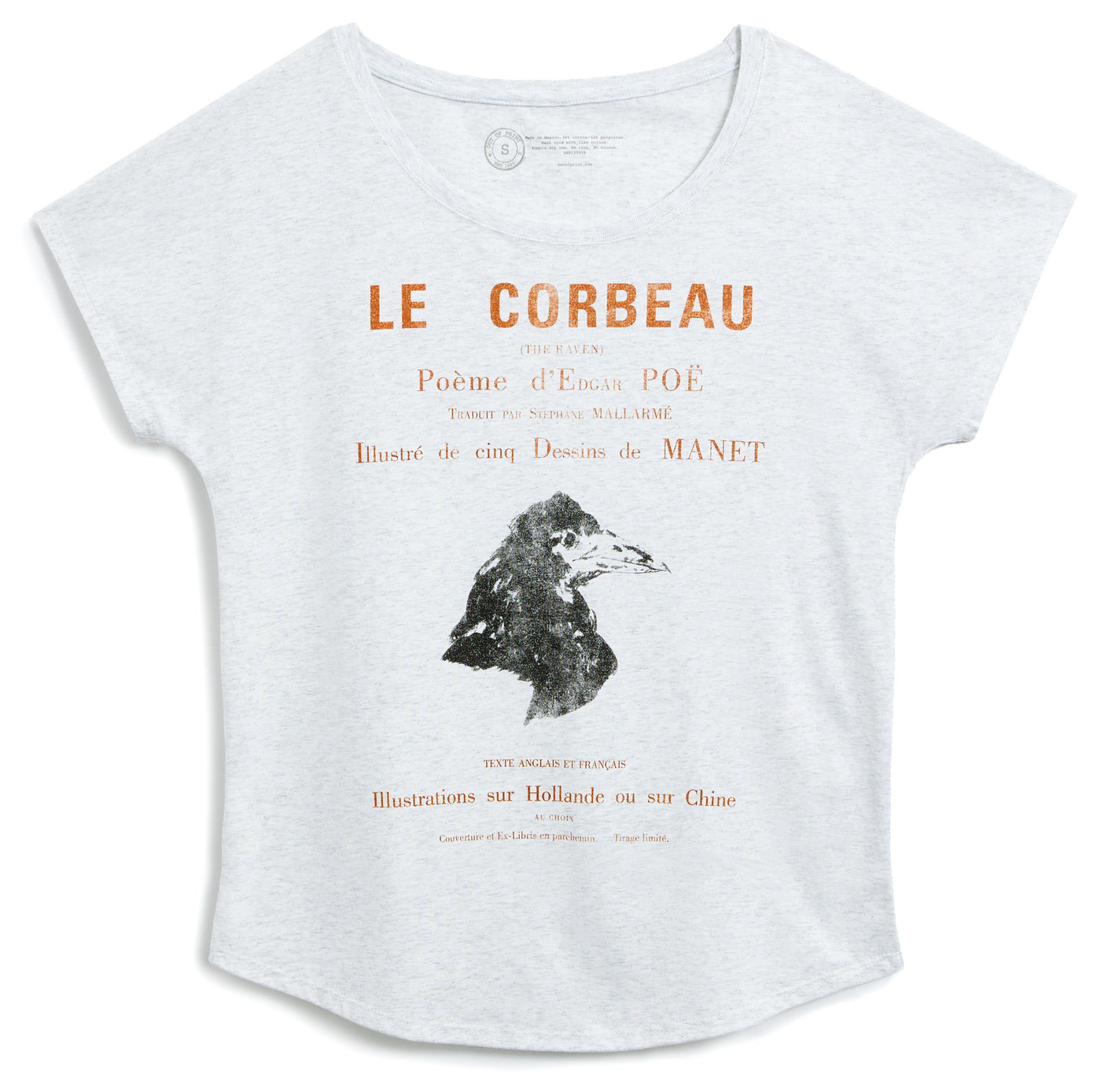 The Raven (French Edition) Women's Relaxed Fit T-Shirt XX-Large