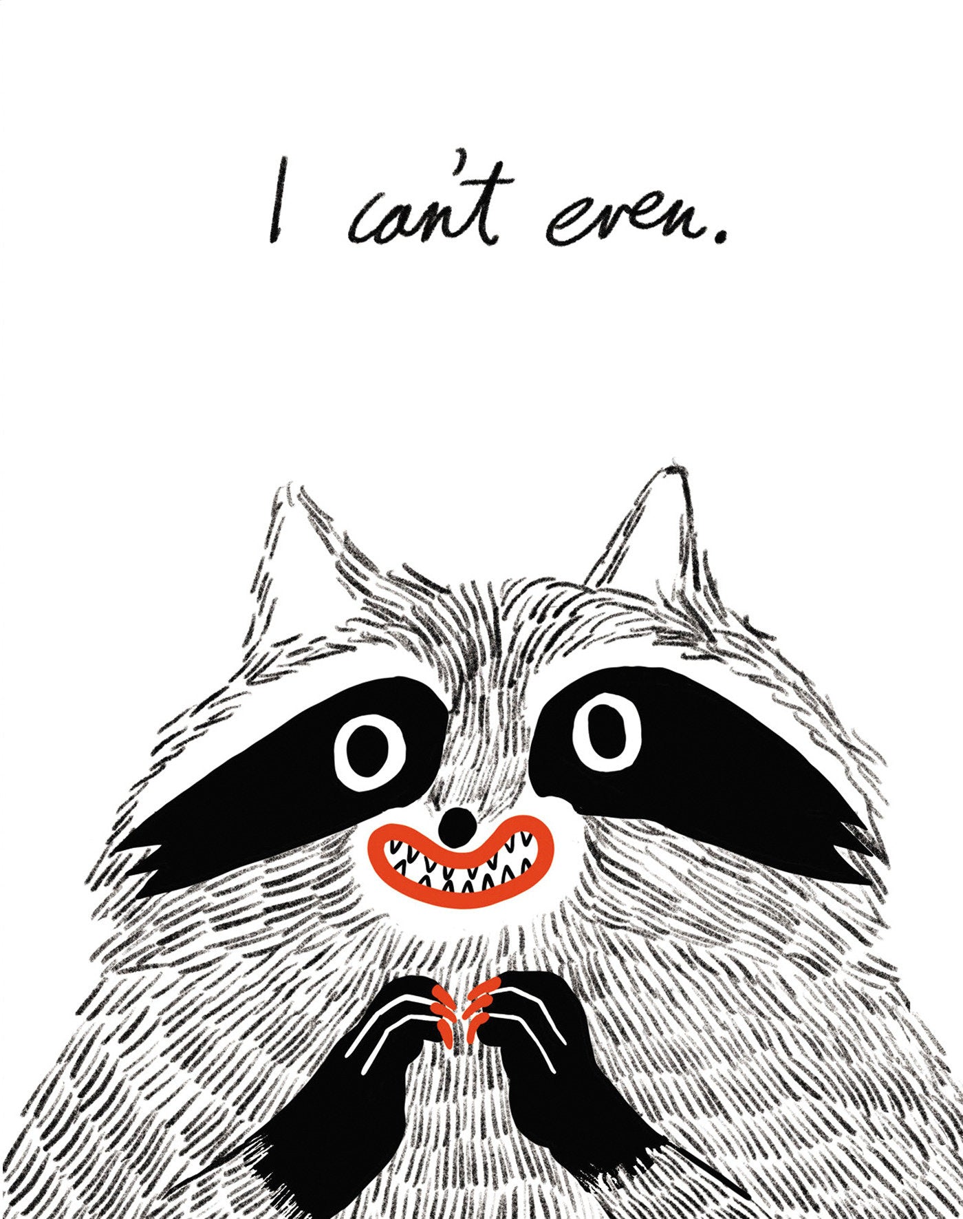 Love Muchly Greeting Cards: Thank You - I can’t even (Pack of 6)