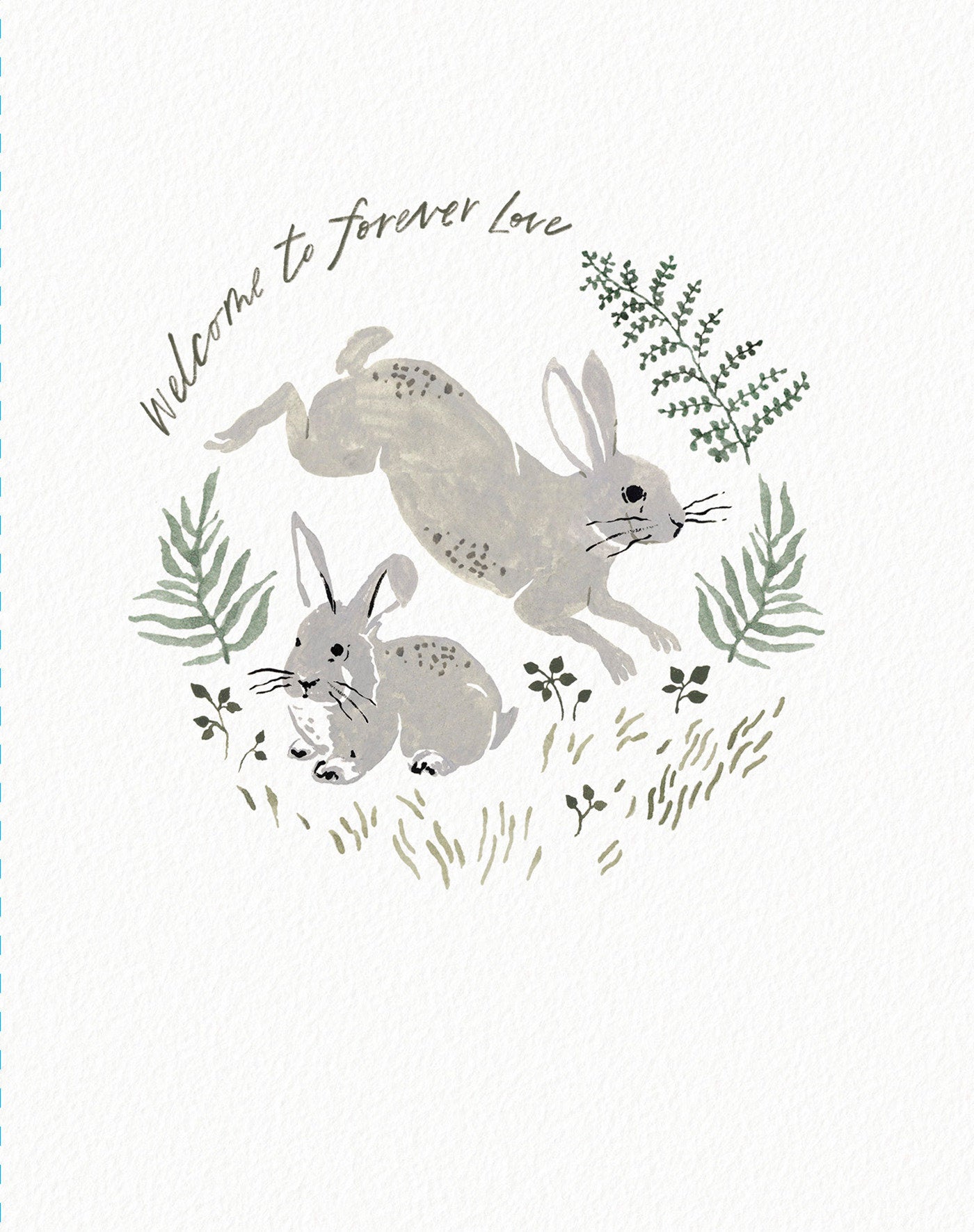 Love Muchly Greeting Cards: Baby - Welcome to forever love (Pack of 6)
