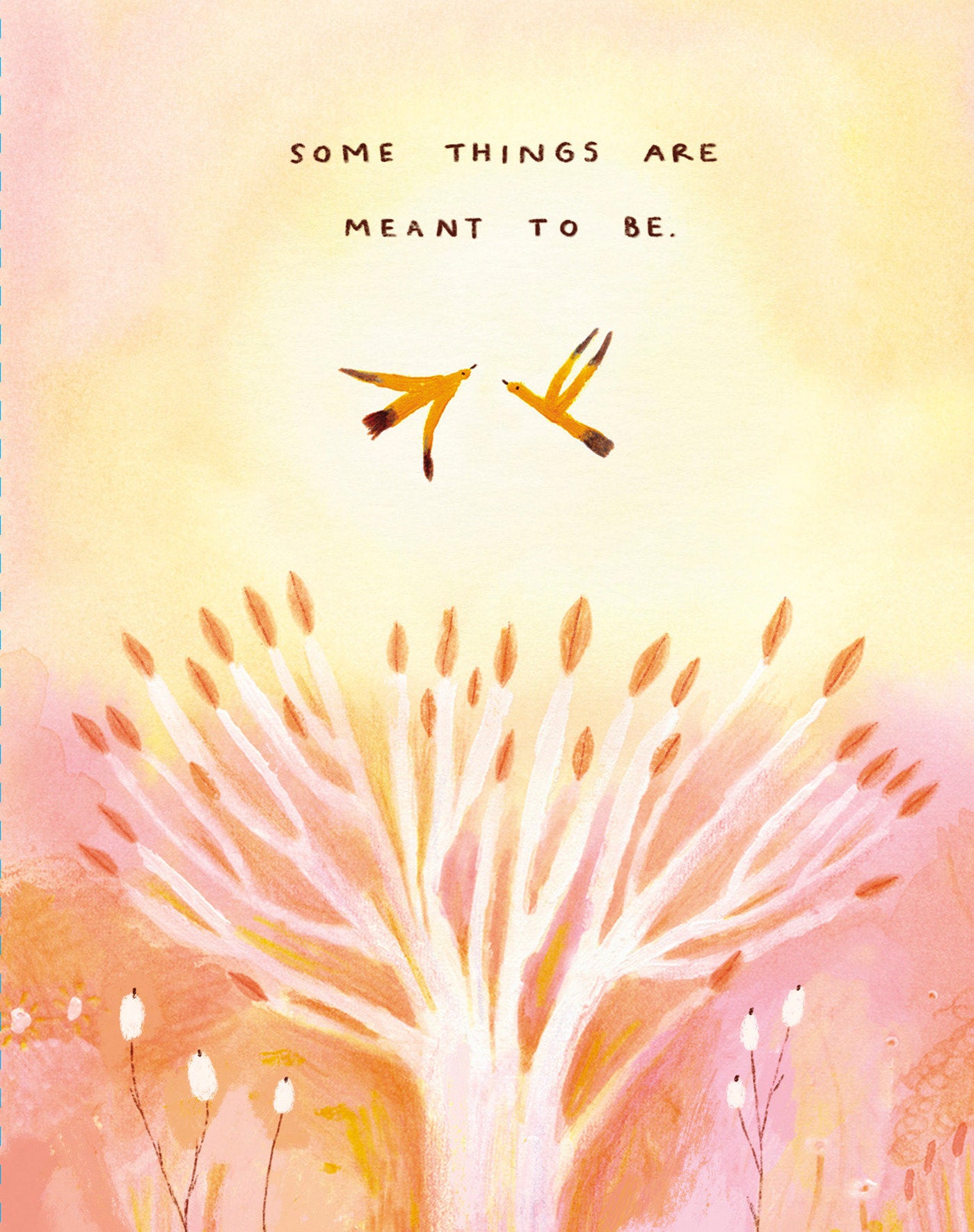 Love Muchly Greeting Cards: Wedding - Some things are meant to be (Pack of 6)