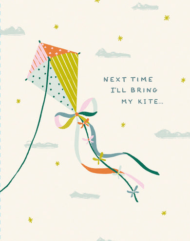 Love Muchly Greeting Cards: Encouragement - Next time I'll bring my kite (Pack of 6)