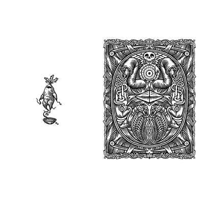 The Guillermo del Toro Tarot Coloring Book inside page 1