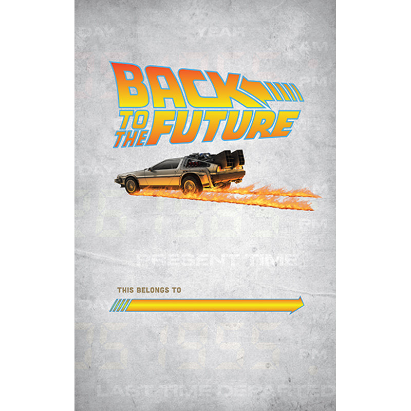 Back to the Future: Time Machine Hardcover Journal inside page 3