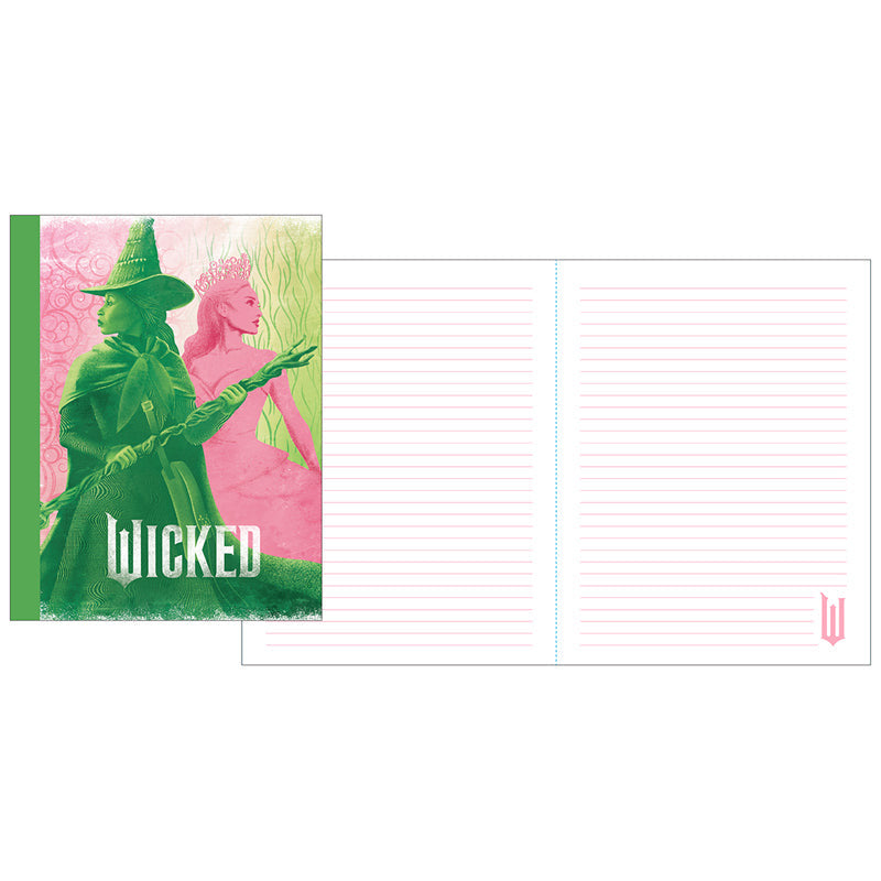 Wicked Pink & Green Composition Notebook Set (Set of 2) inside page 1
