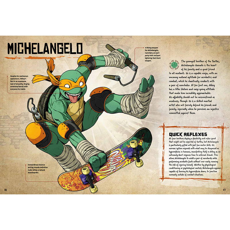 Teenage Mutant Ninja Turtles: Anatomy of a Mutant inside page 3