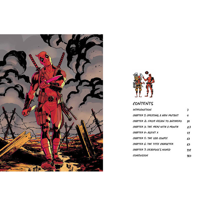 Marvel’s Deadpool and Wolverine: The Illustrated History Box Set inside page 1