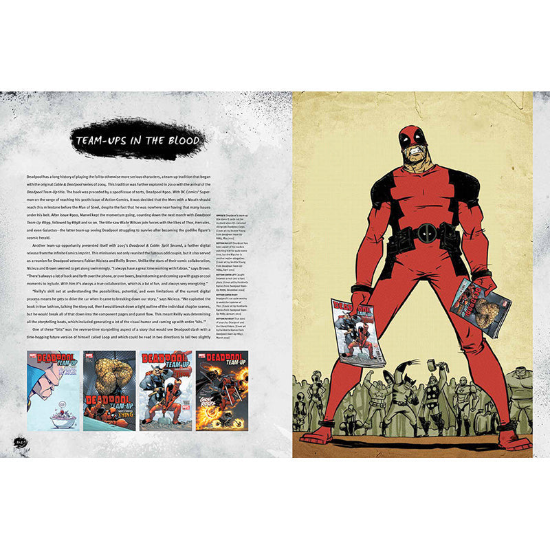 Marvel’s Deadpool and Wolverine: The Illustrated History Box Set inside page 2