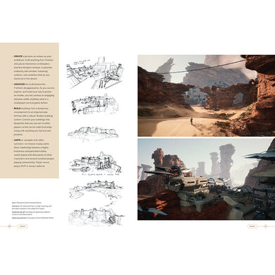 Art and Making of Dune Awakening inside page 3