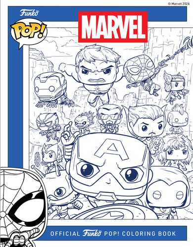 Marvel: The Official Avengers Funko POP! Coloring Book