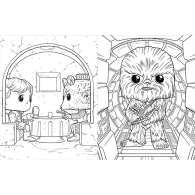 Star Wars: The Official Funko POP! Coloring Book inside page 2