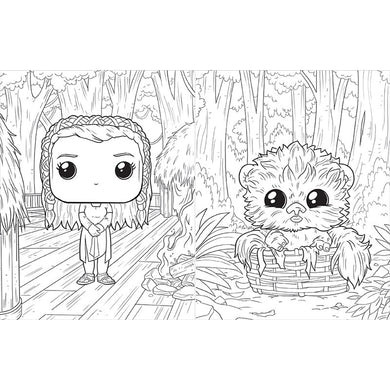 Star Wars: The Official Funko POP! Coloring Book inside page 3