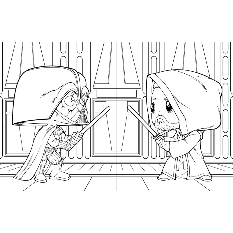Star Wars: The Official Funko POP! Coloring Book inside page 6