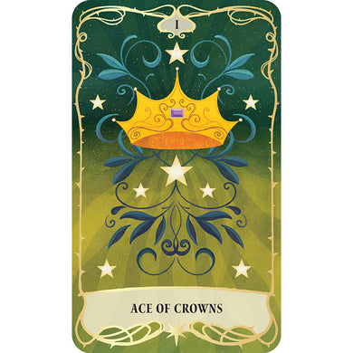 Wings and Crowns: The Romantasy Tarot Deck and Guidebook inside page 6
