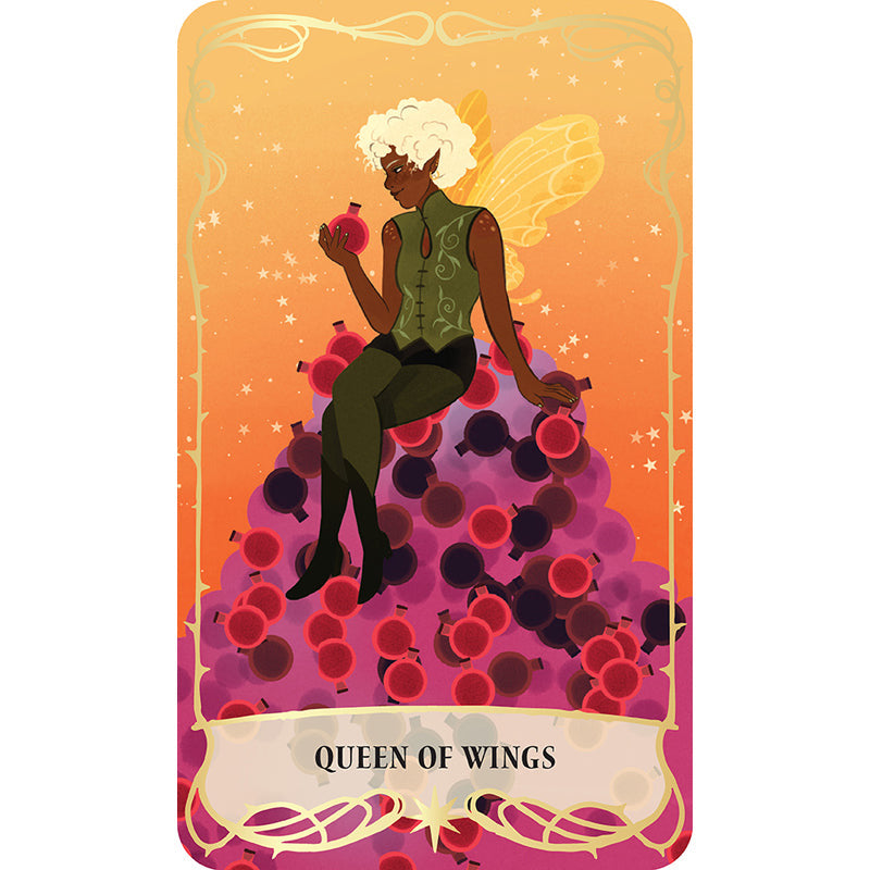 Wings and Crowns: The Romantasy Tarot Deck and Guidebook inside page 7