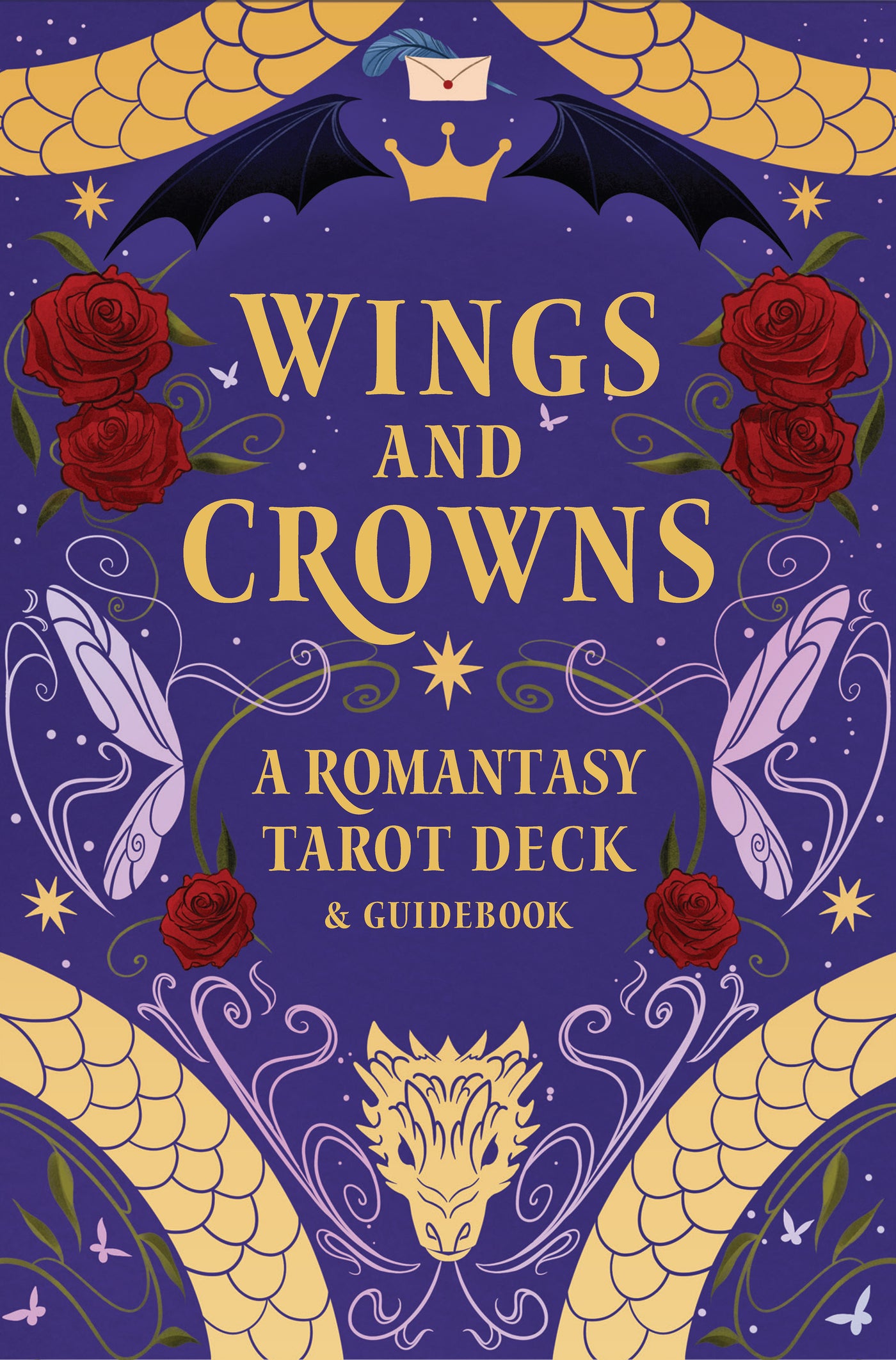 Wings and Crowns: The Romantasy Tarot Deck and Guidebook