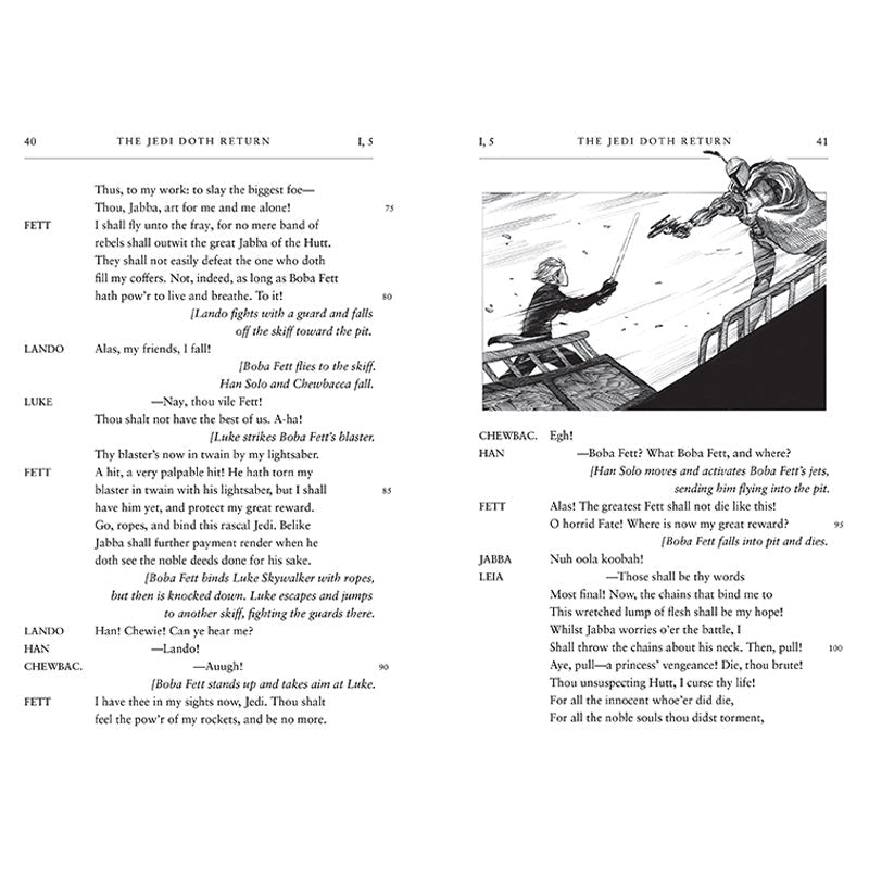 William Shakespeare's The Jedi Doth Return: Star Wars Part the Sixth inside page 1