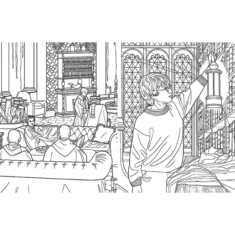Harry Potter Mini Coloring Set inside page 7
