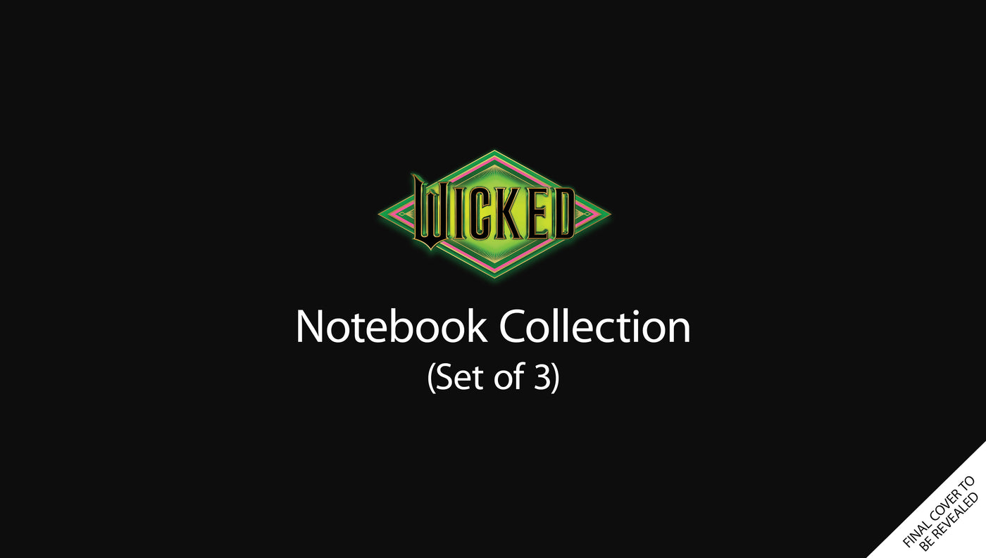 Wicked: Notebook Collection (Set of 3)