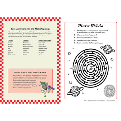 Pizza Planet Cookbook inside page 5