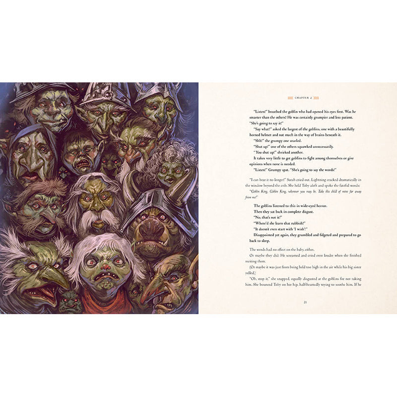 Jim Henson's Labyrinth: The Illustrated Novelization inside page 3