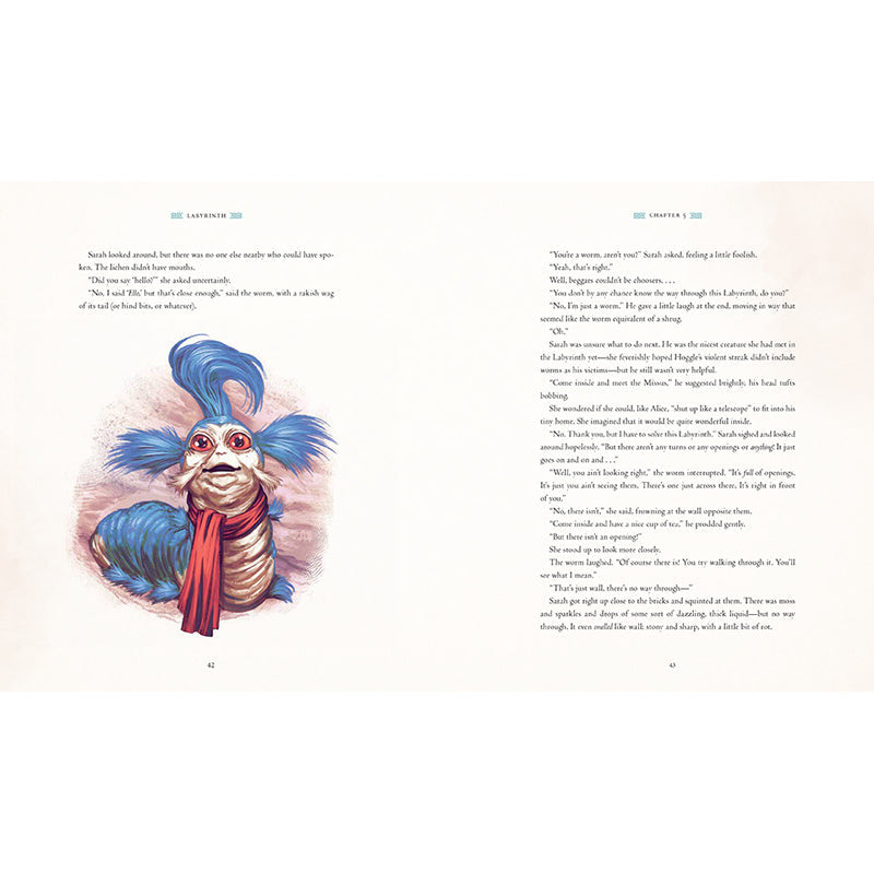 Jim Henson's Labyrinth: The Illustrated Novelization inside page 4
