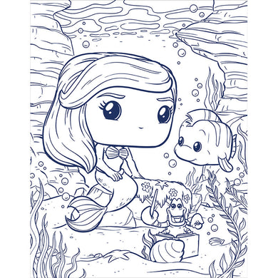 Disney Princess: The Official Funko POP! Coloring Book inside page 3