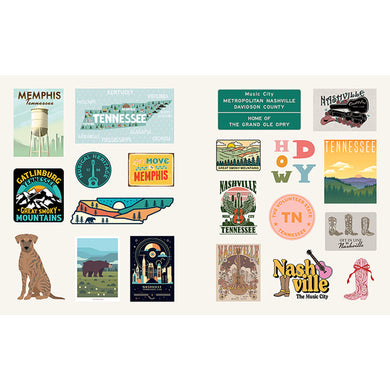 American Road Trip Sticker Book inside page 5