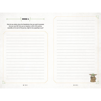 Star Wars: The Mandalorian Guided Journal inside page 2